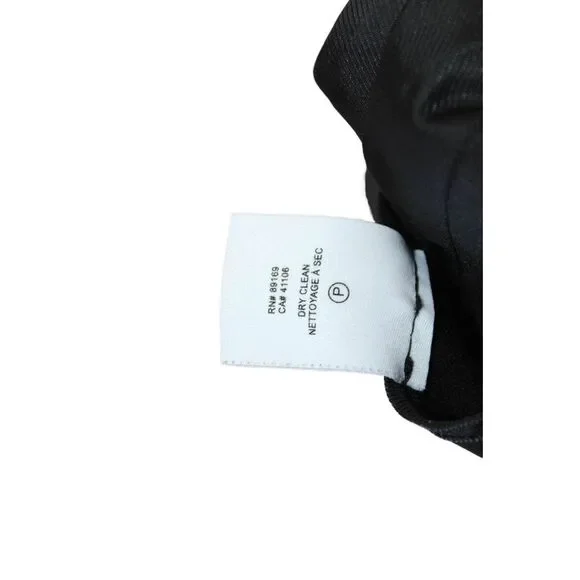 Derek Lam 10 Crosby Women Paperbag Cropped Ankle Pants Black Size 4 - Picture 6 of 6